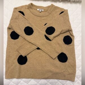 Madewell Polka Dot Sweater